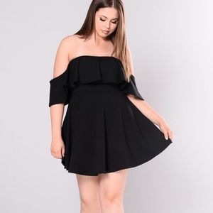 Off the shoulder dress